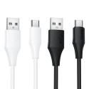 Kabel Hoco X124 pro USB-A/USB-C 1 m - černý