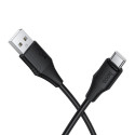Kabel Hoco X124 pro USB-A/USB-C 1 m - černý