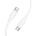 Kabel Hoco X124 pro USB-C zařízení 1 m - bílý