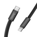 Kabel Hoco X125 pro USB-C zařízení 1 m - černý