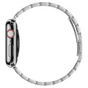 SPIGEN Modern Fit Band kovový řemínek pro Apple Watch 42/44/45/49mm, stříbrný
