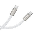 Kabel Hoco X125 pro zařízení USB-C 1 m - bílý