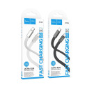 Kabel Hoco X125 pro zařízení USB-C 1 m - bílý