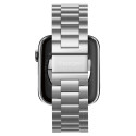 SPIGEN Modern Fit Band kovový řemínek pro Apple Watch 42/44/45/49mm, stříbrný