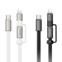 Kabel Hoco X125 USB-C / Lightning 2v1 černý 60W 3A 1 m