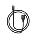 Kabel Hoco X14 pro iPhone 1 m - černý