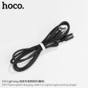 Kabel Hoco X14 pro iPhone 1 m - černý