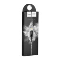 Kabel Hoco X14 pro iPhone 1 m - černý