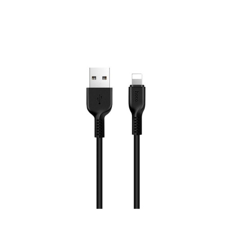 Kabel Hoco 2,4A USB-A na Lightning pro iPhone 1 m - černý