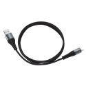 Kabel HOCO USB A na Lightning 2,4A 1 m - černý
