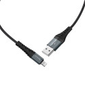 Kabel HOCO USB A na Lightning 2,4A 1 m - černý