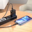 Kabel Hoco X69 pro iPhone 1 m - černá/bílá