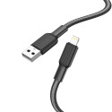 Kabel Hoco X69 pro iPhone 1 m - černá/bílá