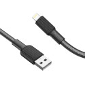 Kabel Hoco X69 pro iPhone 1 m - černá/bílá