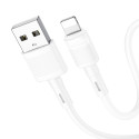 Kabel Hoco Victory USB-A/Lightning 1 m pro iPhone – bílá