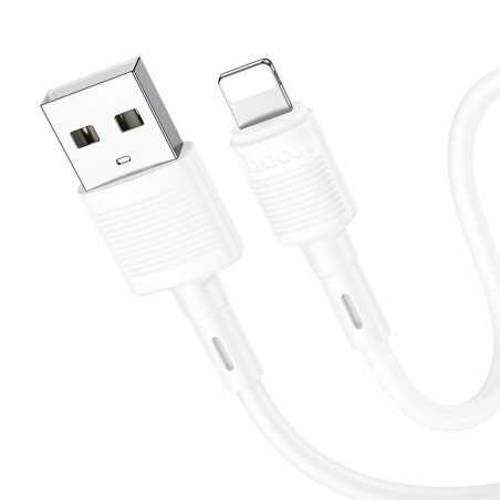 Kabel Hoco Victory USB-A/Lightning 1 m pro iPhone – bílá