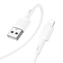 Kabel Hoco Victory USB-A/Lightning 1 m pro iPhone – bílá