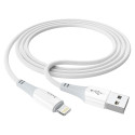 Kabel Hoco X70 USB-A na Lightning pro iPhone - bílý (1 m)
