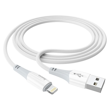 Kabel Hoco X70 USB-A na Lightning pro iPhone - bílý (1 m)