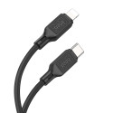 Kabel Hoco X90 USB‑C Lightning 20W 1 m - černý