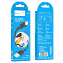 Kabel Hoco X90 USB-A 2,4A pro iPhone 1 m - černý