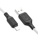 Kabel Hoco X90 pro iPhone 1 m - bílý