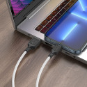 Kabel Hoco X90 pro iPhone 1 m - bílý