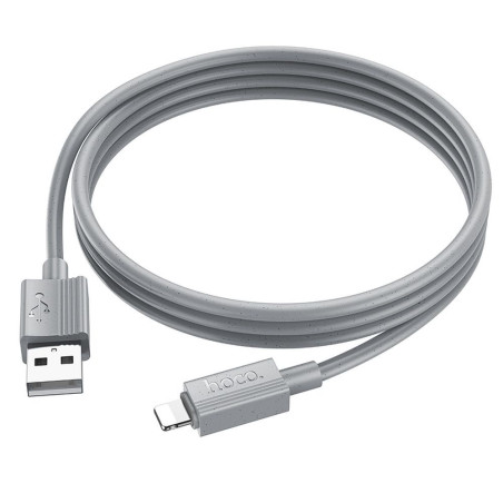 Kabel Hoco X107 pro iPhone 1 m - šedý