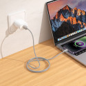 Kabel Hoco X107 pro iPhone 1 m - šedý