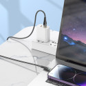 Kabel Hoco U121 pro iPhone 1,2 m - černý průhledný