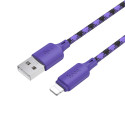 Kabel Hoco X116 USB-A 2,4A pro iPhone 1 m - gradient purple
