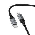 Kabel Hoco X121 pro iPhone 1,5 m - černý