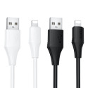 Kabel Hoco X124 USB-A → Lightning 2,4A pro iPhone 1 m - černý