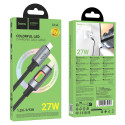 Kabel Hoco U144 pro iPhone 1,2 m - černý