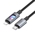 Kabel Hoco U144 pro iPhone 1,2 m - černý