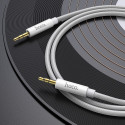 Kabel HOCO UPA19 pro audio zařízení 1 m - stříbrná