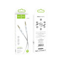 Kabel HOCO UPA19 pro audio zařízení 1 m - stříbrná