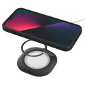 SPIGEN OneTap MagSafe Ring Univerzální kovový kroužek, montážní rámeček, černý