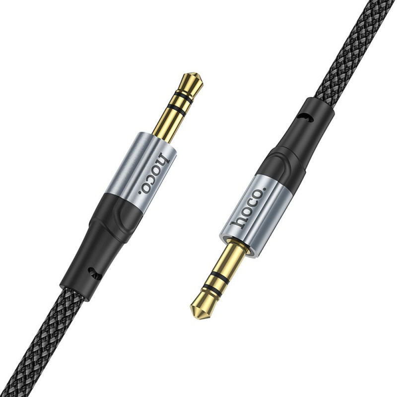 Kabel Hoco UPA26 pro AUX 3,5 mm 1 m - černý