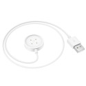 Nabíjecí kabel Hoco Y24 pro chytré hodinky - bílý