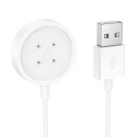 Nabíjecí kabel Hoco Y24 pro chytré hodinky - bílý