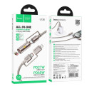 Kabel Hoco U138 USB-C/Lightning do auta 60W 1,2 m černý