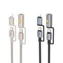 Kabel Hoco U138 USB-C/Lightning do auta 60W 1,2 m černý