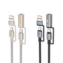 Kabel HOCO U138 pro auto 1,2 m - šedá