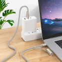 Kabel HOCO U138 pro auto 1,2 m - šedá