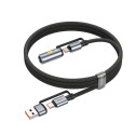 Kabel HOCO U138 pro cigaretový zapalovač 1,2 m - černý