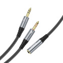 Kabel Hoco UPA21 pro audio zařízení 0,25 m - šedá