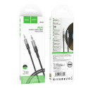 Kabel Hoco UPA23 pro audio zařízení 1 m - šedý