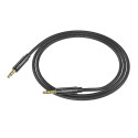 Kabel HOCO UPA19 pro 3,5mm jack 1 m - černý