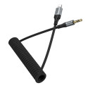Kabel Hoco UPA33A AUX 3,5 mm – Lightning 1,5 m černý